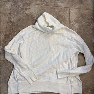 Free people We The Free Soft White Cowl Neck Sweater